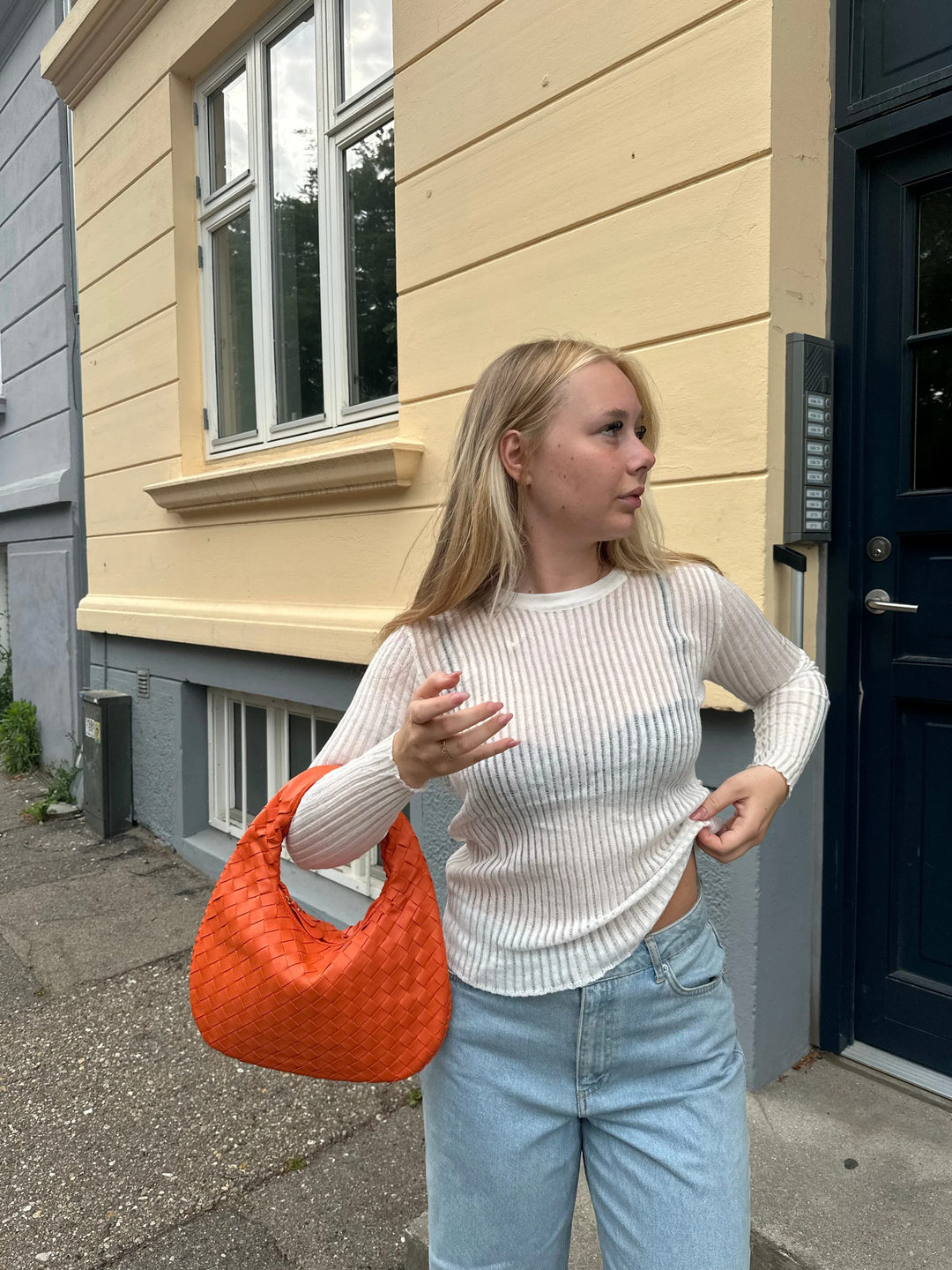 Mini Bogota-väska - vinröd