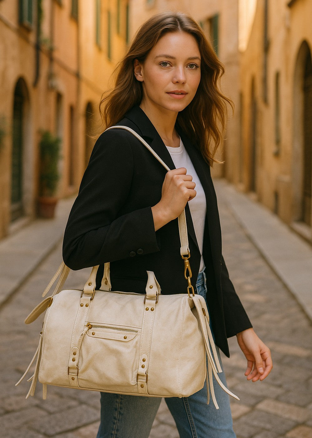 Jenna läderväska