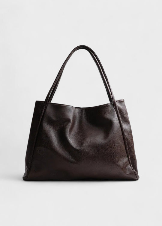 Dina - Läderhandväska Tote Bag