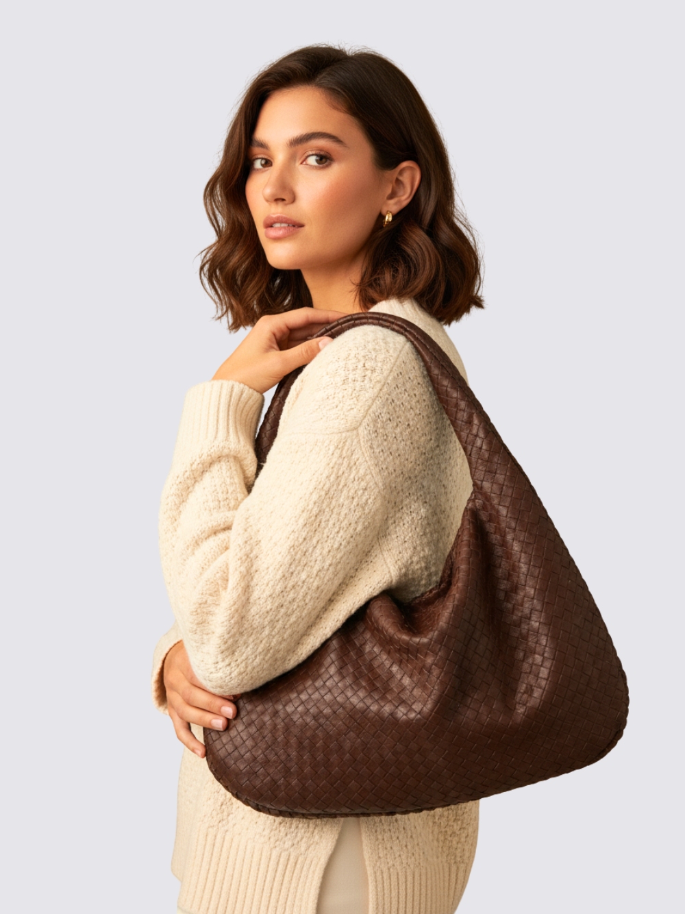 Medium Bogota-väska - Burgundy