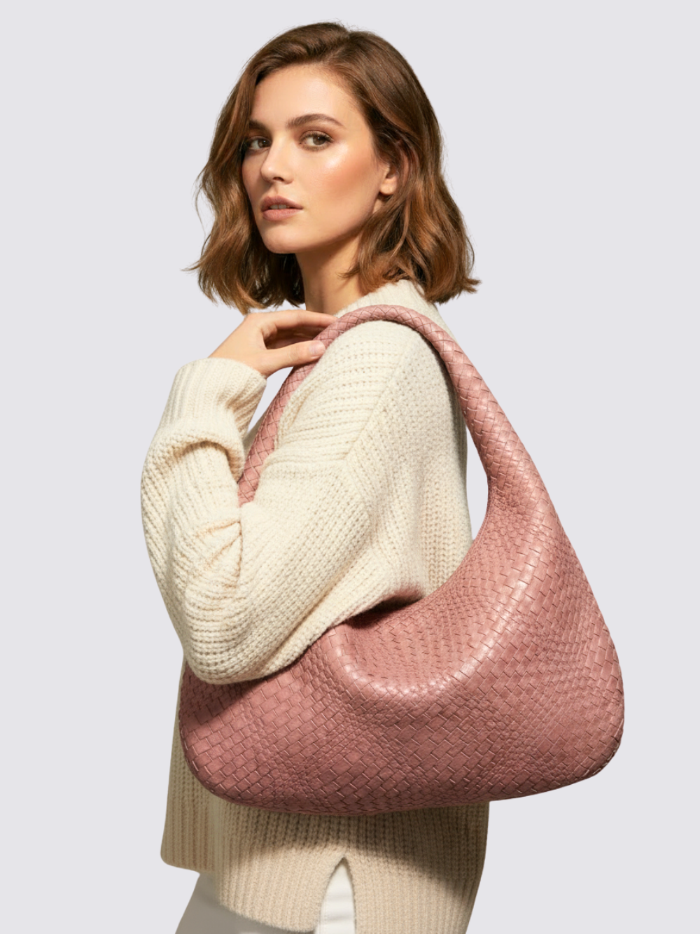 Medium Bogota-väska - Burgundy