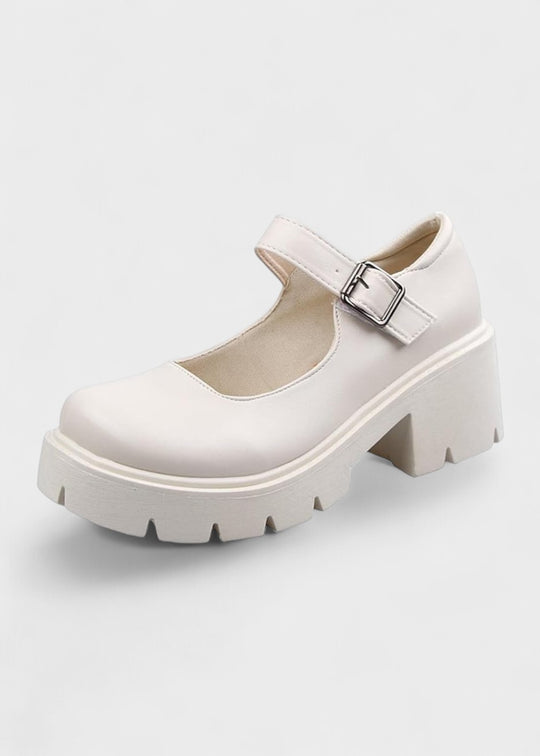 Bonnie - Oxfords Svarta Lackläder Pumps Boots